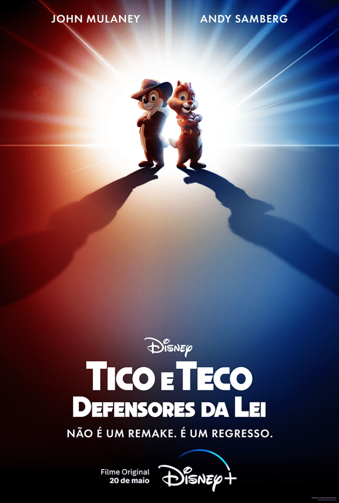 You are currently viewing Disney+ o primeiro trailer e cartaz Tico e Teco: Defensores da Lei, um regresso após 30 anos de preparação