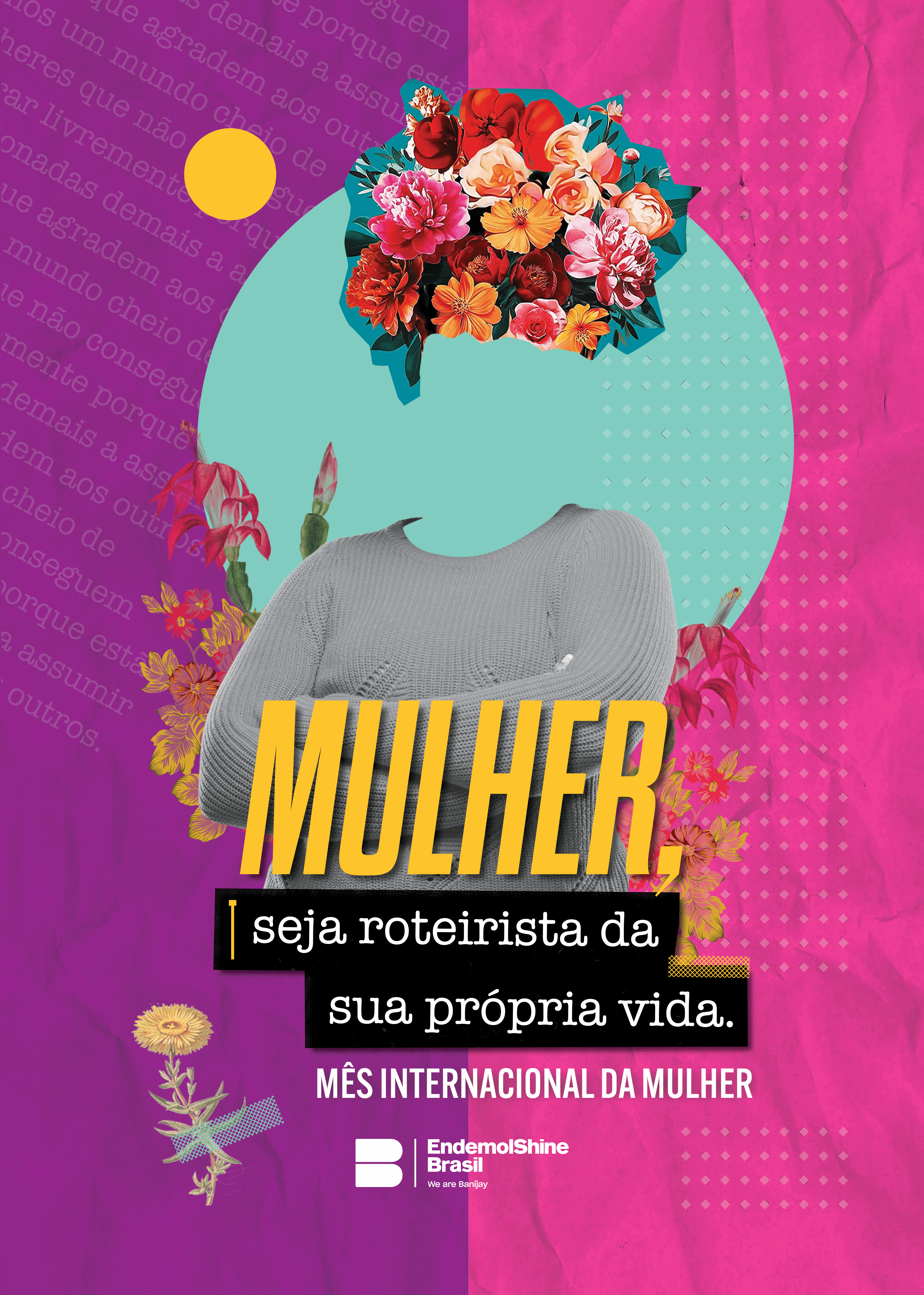 You are currently viewing Endemol Shine Brasil lança a campanha “Mulher, seja roteirista da sua própria vida”