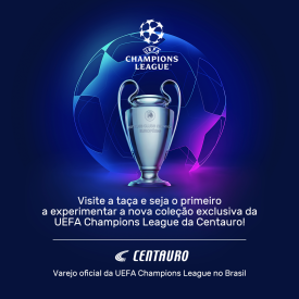 You are currently viewing Centauro irá licenciar produtos da Champions League