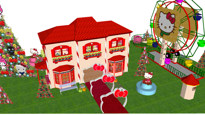 You are currently viewing Projectum lança primeiro projeto de decoração natalina para shoppings inspirado na fofura de Hello Kitty & Amigos