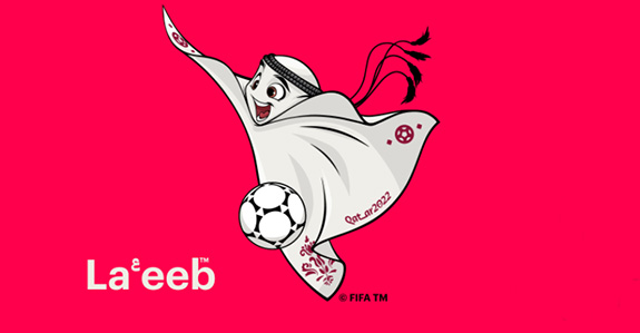 You are currently viewing Fifa apresenta La’eeb, mascote da Copa do Mundo