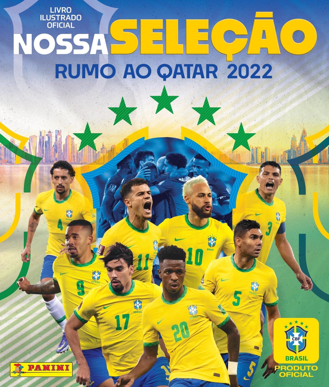 You are currently viewing Em aquecimento para a Copa do Mundo, Panini lança álbum de figurinhas da Seleção Brasileira