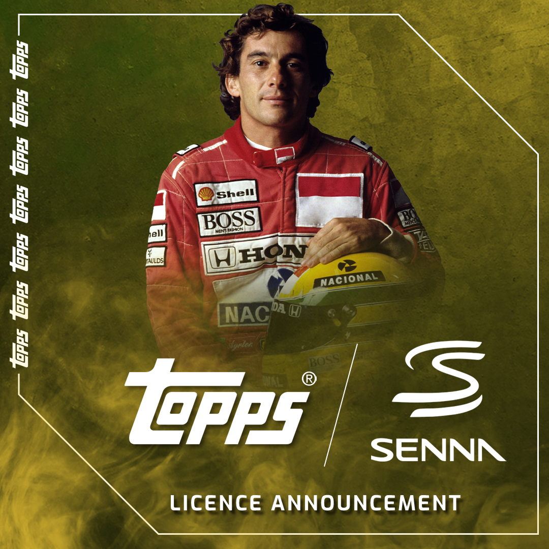 You are currently viewing Marca Senna anuncia nova parceria global com Topps para comercializar cards colecionáveis do ícone da Fórmula 1