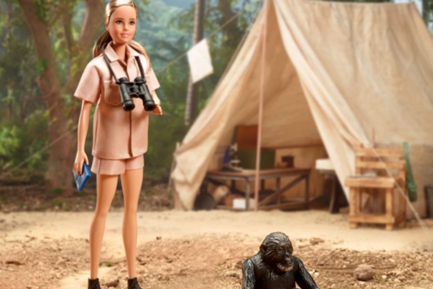 You are currently viewing Barbie ganha versão inspirada em pesquisadora Jane Goodall