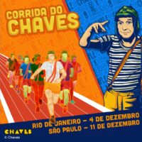 Chaves terá corrida temática no Rio e São Paulo