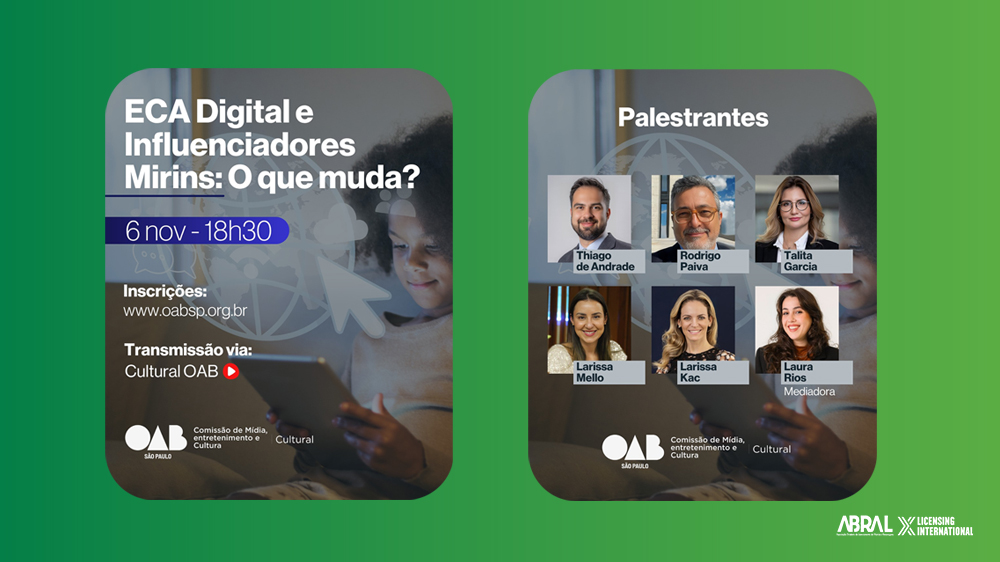 Leia mais sobre o artigo Abral participa de debate na OAB sobre ECA Digital e influenciadores mirins